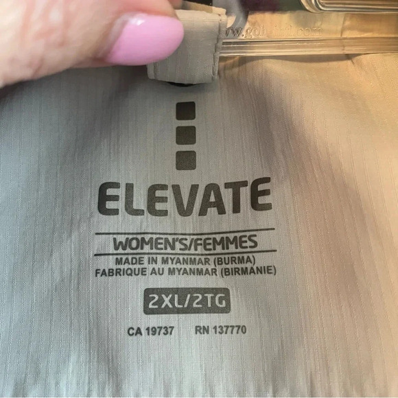 Elevate Soft shell Rain Waterproof Jacket - Picture 4 of 11